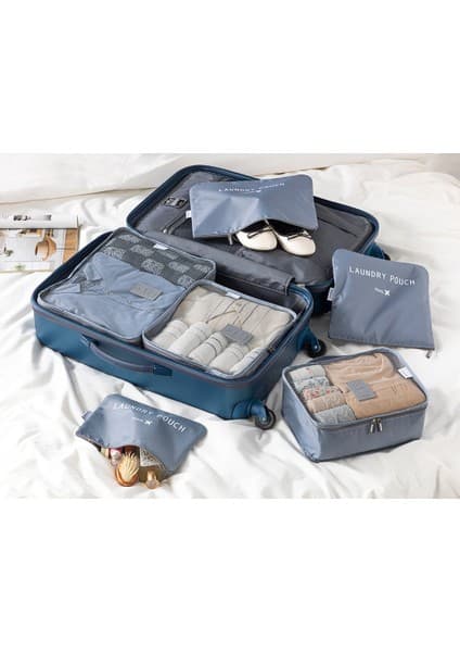 English Home Blare 6'lı Organizer Set Gri