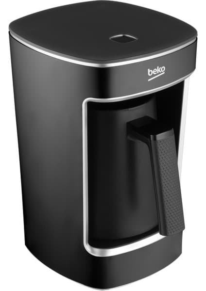 Beko Otomatik Tkm 2341 Türk Kahve Makinesi 5 Fincan Kapasite Siyah Tasarım Sesli İkaz Özelliği ile