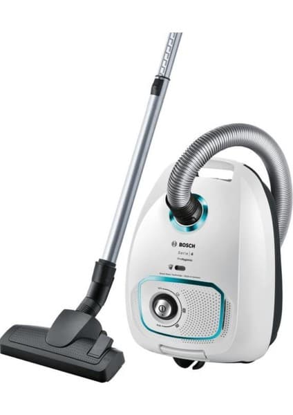Bosch ProHygienic Toz Torbalı Elektrikli Süpürge – UltraAllergy Filtre, 10 L XL Hazne, Güçlü ve Hijyenik Temizlik