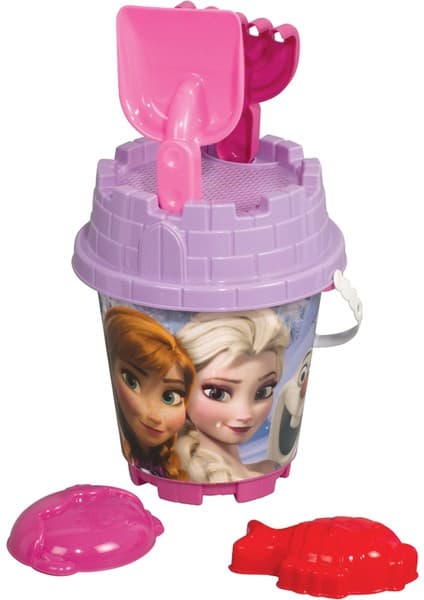 Dede Frozen Orta Kova Set Mor Renkli Kale Kova 3-9 Yaş İçin Eğlenceli Oyun Seti