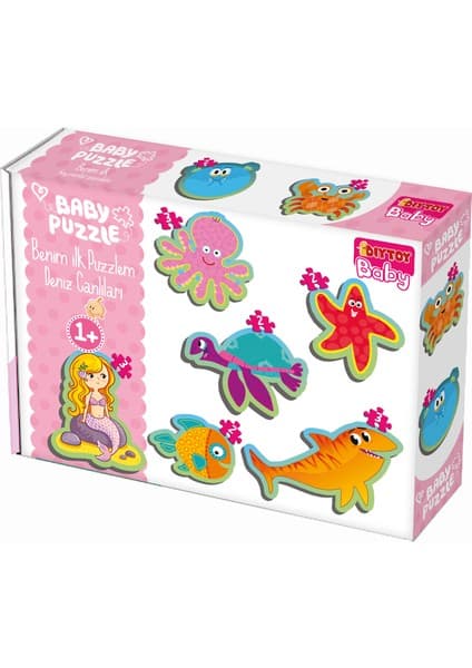 DIYTOY Baby Puzzle Deniz Canlıları