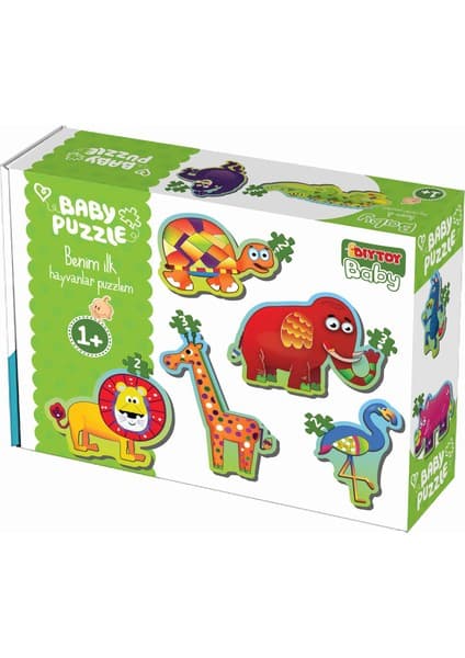 DIYTOY Baby Puzzle Orman Hayvanları