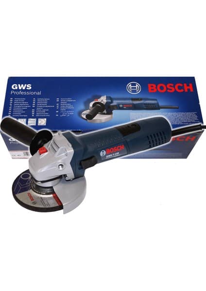 Bosch GWS 7-125 720 Watt Avuç Taşlama Makinesi Ergonomik Tasarım ve Dayanıklı Gövde