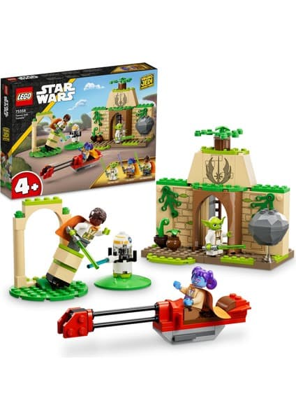 LEGO ® Star Wars™ Tenoo Jedi Temple# 75358 - 4 Yaş ve Üzeri Çocuklar İçin Yaratıcı Oyuncak Yapım Seti (124 Parça)