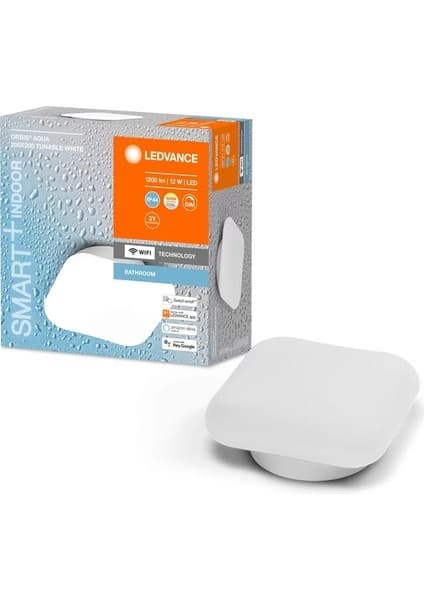Ledvance Smart Wifi 12W Akıllı Beyaz - Sarı 20 cm Kare Plafonyer