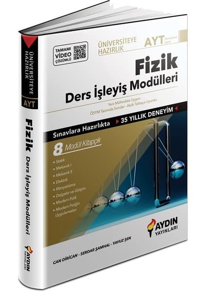 Aydın Yayınları AYT Fizik Ders İşleyiş Modülleri