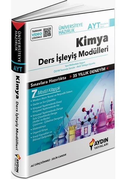 Aydın Yayınları AYT Kimya Ders İşleyiş Modülleri