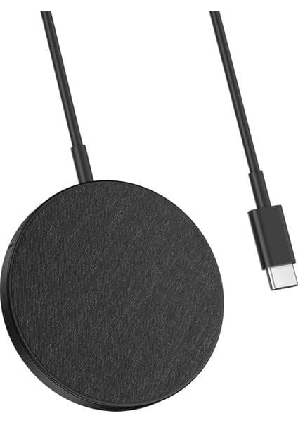 Anker PowerWave Select+ Magsafe Kablosuz Manyetik Şarj Cihazı - A2566 - Siyah (Anker Türkiye Garantili)