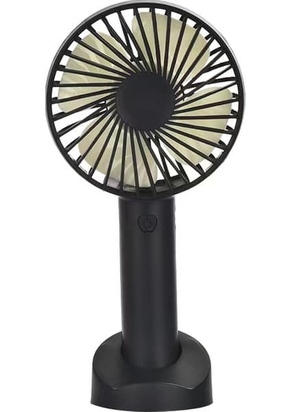 Airstorr Taşınabilir Mini USB Fan Telefon Standlı El Fanı 3 Kademeli Üfleyici Mini Vantilatör Soğutucu