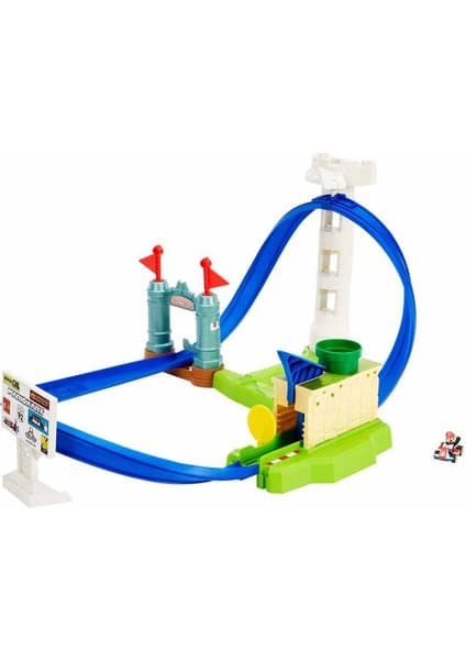 Hot Wheels HGK59 HW Mario Kart Keskin Dönüşler Pist Seti / Sinerjim