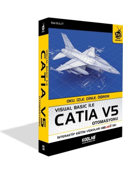 Kodlab Yayın Dağıtım Kodlab Yayınları Visual Basic Ile Catia V5 Otomasyonu