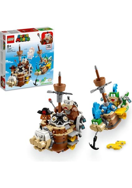 LEGO ® Super Mario™ Larry ve Morton'un Zeplinleri Ek Macera Seti 71427 - 8 Yaş ve Üzeri Çocuklar Için Yaratıcı Oyuncak Yapım Seti (1062 Parça)