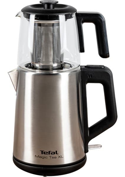Tefal Magic Tea XL 1650 Watt Cam Demlikli Ve Paslanmaz Çelik Gövdeli Çay Makinesi - 9100046963