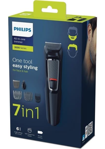 Philips MG3720 Erkek Bakım Seti 7’si 1 Arada