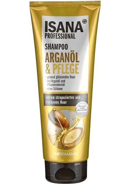 Isana Professional Besleyici Oil Care Argan Şampuan 250ML Bitki Özlü Kuru Saçlar İçin