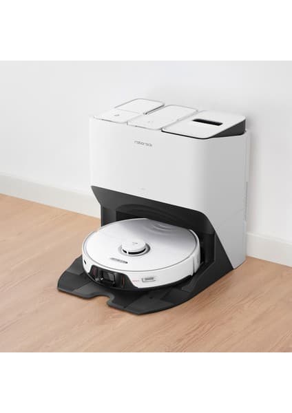 Roborock S8 Pro Ultra İstasyonlu Robot Süpürge-Beyaz