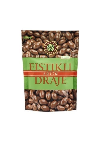 Kahve Dünyası Sütlü Çikolatalı Antep Fıstıklı Draje 120 g Lezzetli Atıştırmalık