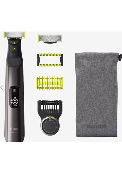Philips Oneblade Pro QP6551/15 Koyu Gri Yüz ve Vücut Tüy Alma Makinesi Kablosuz Kullanım Özelliği