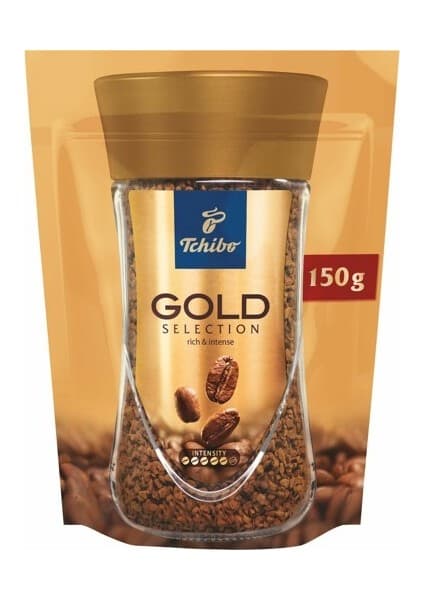 Tchibo Gold Selection Öğütülmüş Kahve 150 Gr Yumuşak Lezzetli ve Kafeinli