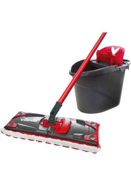 Vileda Ultramax 2in1 Plastik Temizlik Seti Ergonomik Tasarım ile Kolay Kullanım Sunar