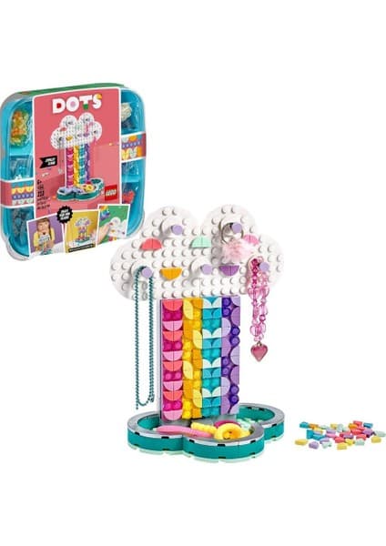 LEGO ® DOTS Gökkuşağı Takı Düzenleyici Stand 41905 - Kendin Yap Dekorasyon Seti