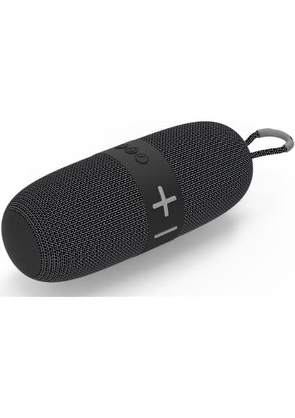 Shaza 16W Ekstra Bass Dahili Mikrofon, Aux, Sd Kart, USB Girişli Wireless Hoparlör Gri