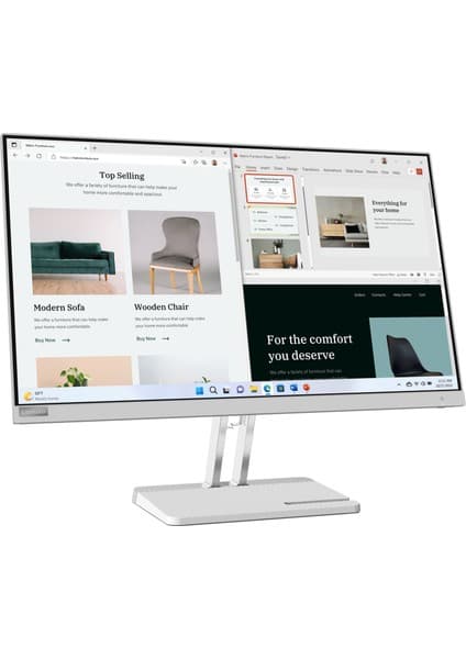 Lenovo L27E-40 27'' 4ms 100Hz (HDMI+VGA) Amd Freesync Va Panel Wled Monitör 67ACKAC4TK
