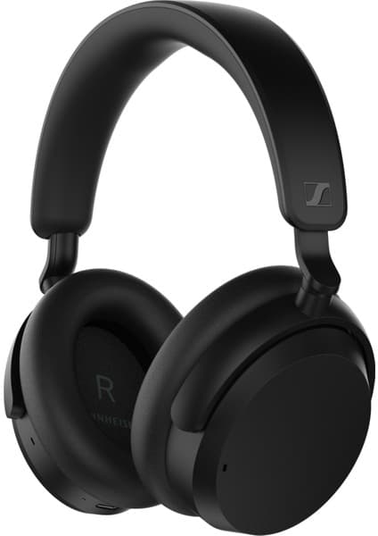 Sennheiser ACCENTUM Wireless Bluetooth 5.2, Hibrit ANC, 37 mm Sürücü, 50 Saat Pil Ömrü, Kristal Netliğinde Mikrofon, Kablosuz Kulak Üstü Kulaklık – Siyah