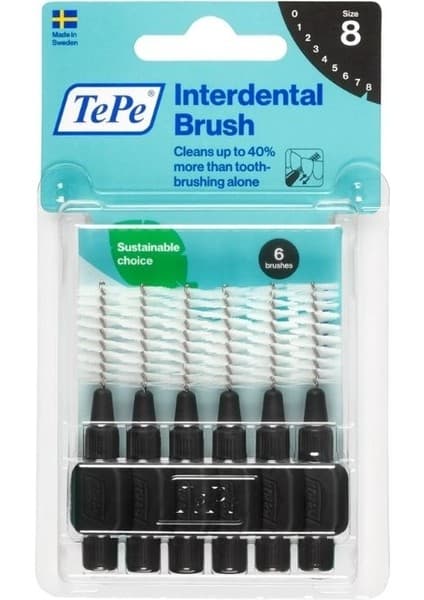 Tepe Arayüz Fırçası 1.5mm - Siyah