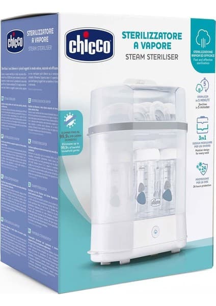 Chicco 3 in 1 Buharlı Sterilizatör