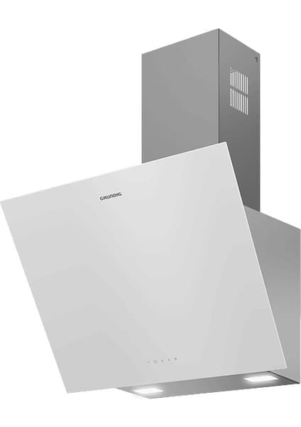 Grundig Gdsp 2474 Bw 60CM Yatay Cam Davlumbaz Beyaz