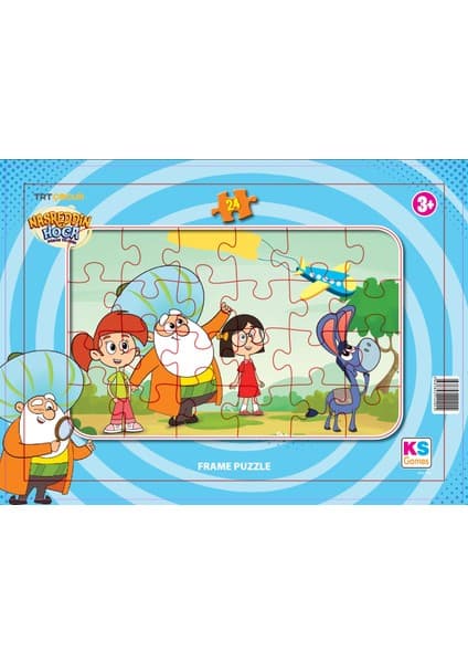KS Games Nasrettin Hoca 24 Parça Frame Puzzle NAS704