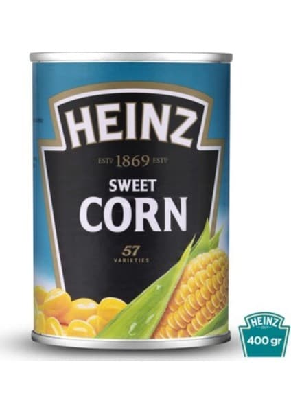 Heinz Mısır Konservesi 400 gr Doğal İçeriklerle Sağlıklı ve Kolay Servis Edilir