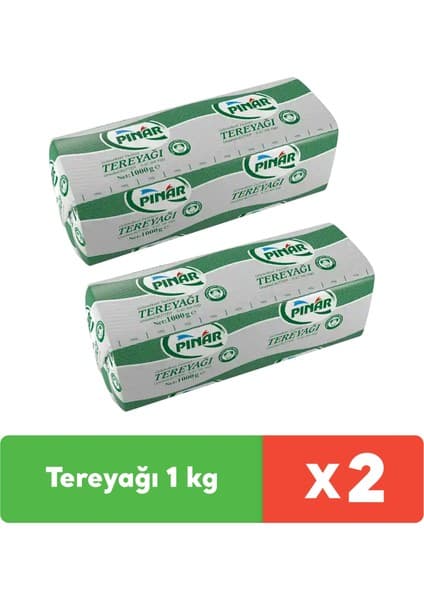 Pınar Tereyağı 1 kg x 2 Adet