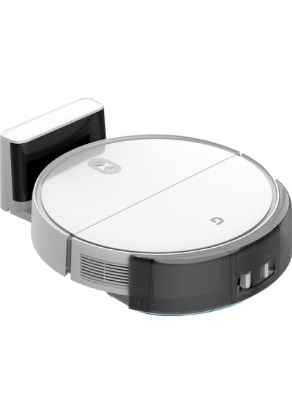 Dersar L1 Plus Robot Süpürge 5000 Pa Emiş Gücü ile Akıllı Telefon Kontrolü Sert Zemin İçin