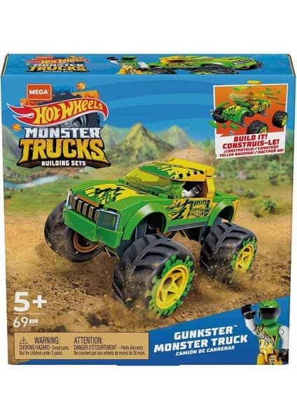 Hot Wheels Mega Gunkster Monster Truck HDJ94