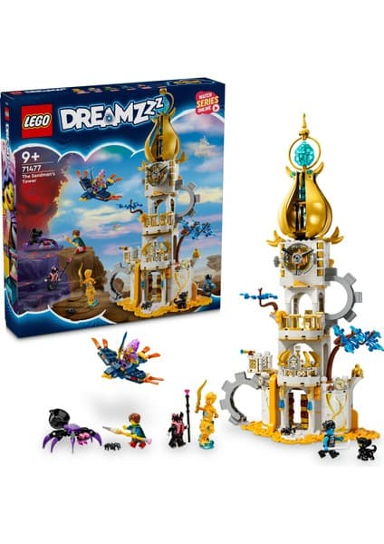 LEGO ® DREAMZzz Kum Adam'ın Kulesi 71477 - 9 Yaş ve Üzeri için Kahraman Figürlü Yaratıcı Oyuncak Yapım Seti (723 Parça)