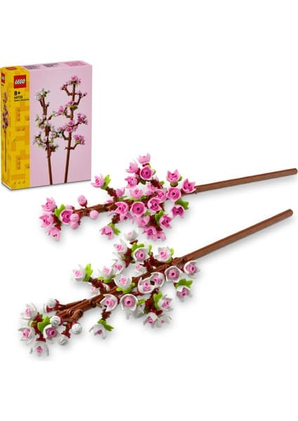 LEGO ® Kiraz Çiçekleri Kutlama Hediyesi 40725-8 430 Parça Yaratıcı Yapım Seti Unisex 8+ Yaş İçin