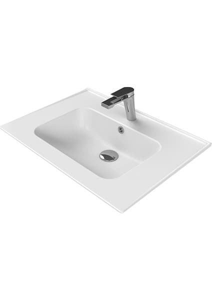 Turkuaz Cerastyle Blue Etajerli Lavabo 60 cm 042000U