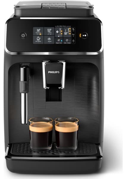 Philips 2200 Serisi Tam Otomatik Espresso Makinesi, Dokunmatik Ekran, Klasik Süt Köpürtücü, 2 İçecek, Ep2220/10
