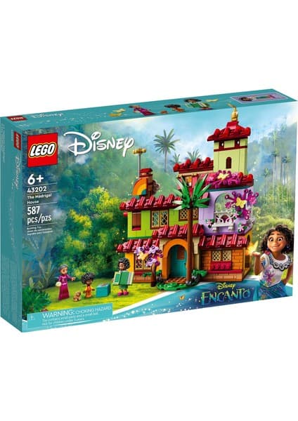 LEGO | Disney Princess 43202 Madrigal Evi 587 Parça Abuela ve Mirabel Minifigürü İçeren Şık Hediyelik Set