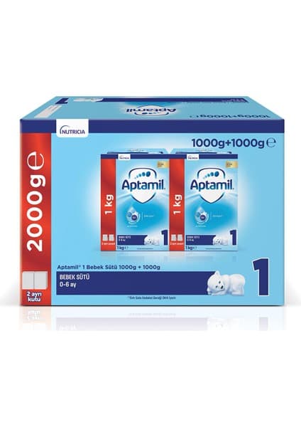 Aptamil 1 Bebek Sütü 2x1000GR
