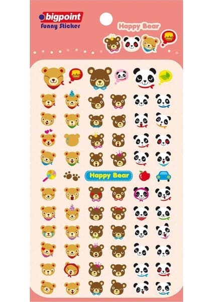 Bigpoint Sticker Happy Bear