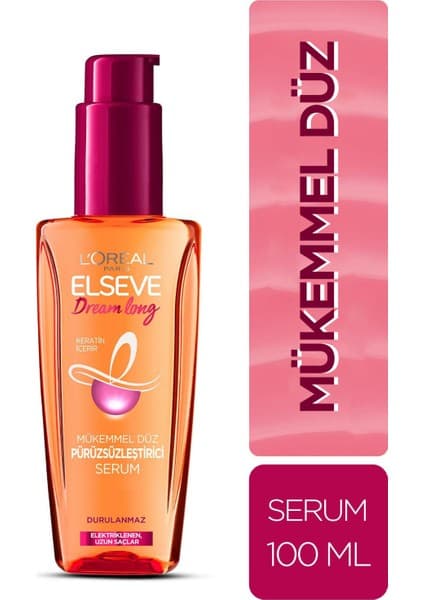 Elseve L'oréal Paris Dream Long Mükemmel Düz Pürüzsüzleştirici Serum