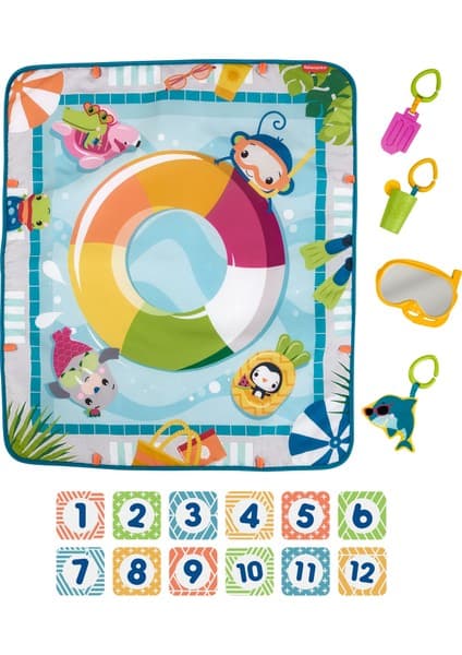 Fisher-Price Fisher Price Havuz Keyfi Desenli Oyun Minderi GRR44