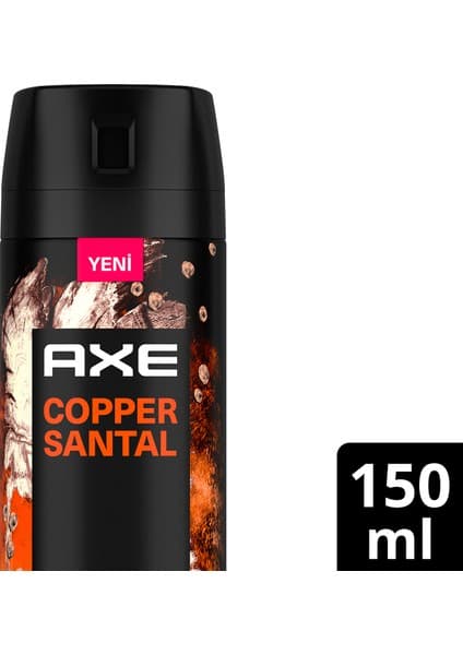 Axe Premium Collection Erkek Sprey Deodorant Copper Santal 150 ml
