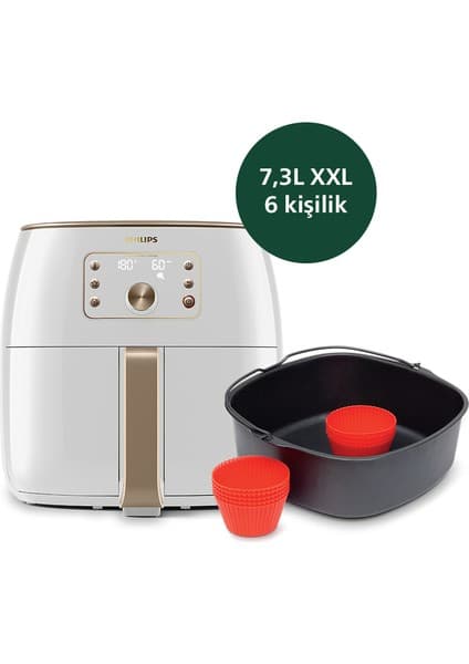 Philips Airfryer XXL HD9870/20 Premium 7.3 lt Yağsız Fritöz
