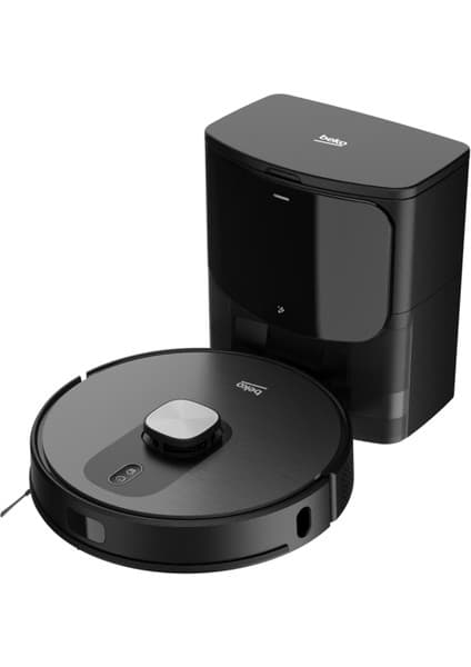 Beko Robo-X 3.1 VRR 82314 VB Robot Süpürge 5000 Pa Emiş Gücü ile Halı ve Sert Zemin için Akıllı Kontrol