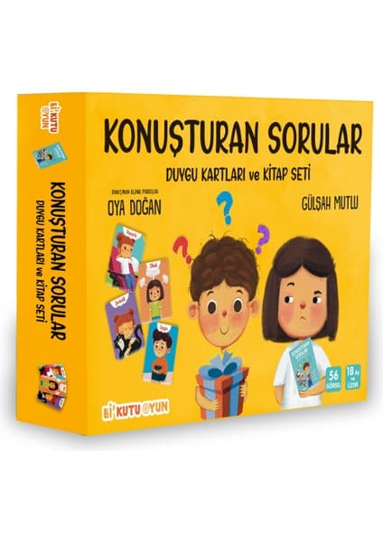Bi Kutu Oyun Konuşturan Sorular Duygu Kartları ve Kitap Seti Gülşah Mutlu