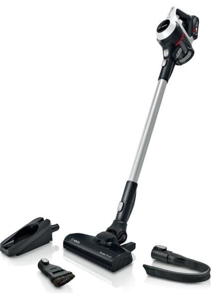 Bosch BCS61113 18V Şarjlı Dikey Süpürge – Hafif Kompakt Tasarım, HEPA ve Siklon Filtre ile Güçlü Temizlik